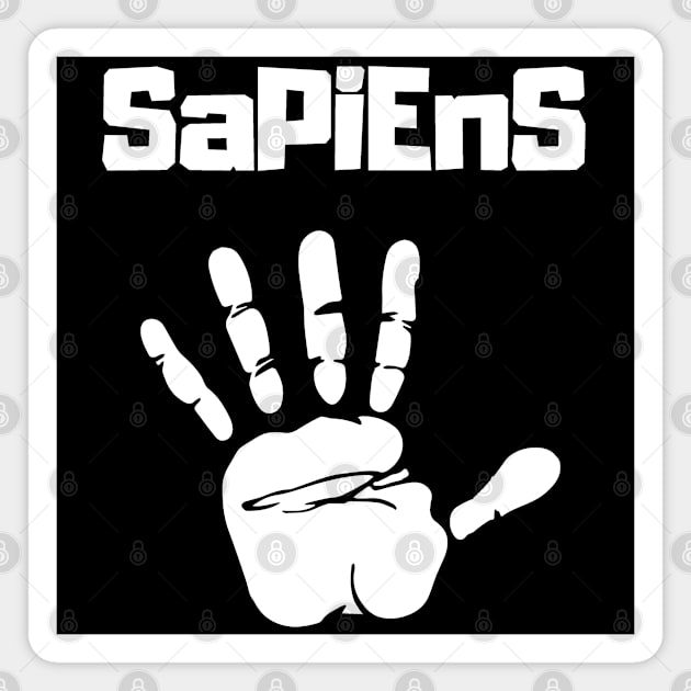 Homo Sapiens - handprint Magnet by RIVEofficial